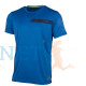 Dunlop Clubline Crew Tee Heren Royal Blue