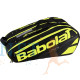 Babolat Pure Racket Holder X12 Zwart/Geel