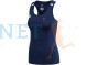 Adidas T19 Tank Top Dames Navy Blauw