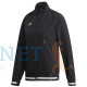 Adidas T19 Woven Jacket Dames Zwart