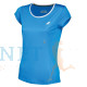 Babolat Core Flag Tee Dames Blauw