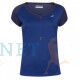 Babolat Play T-shirt Dames Navy Blauw