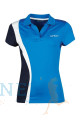 Carlton Button Polo Blauw Dames