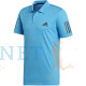 Adidas Club 3 stripes Polo Blauw