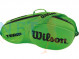 Wilson Team III 3 Racket Bag Groen